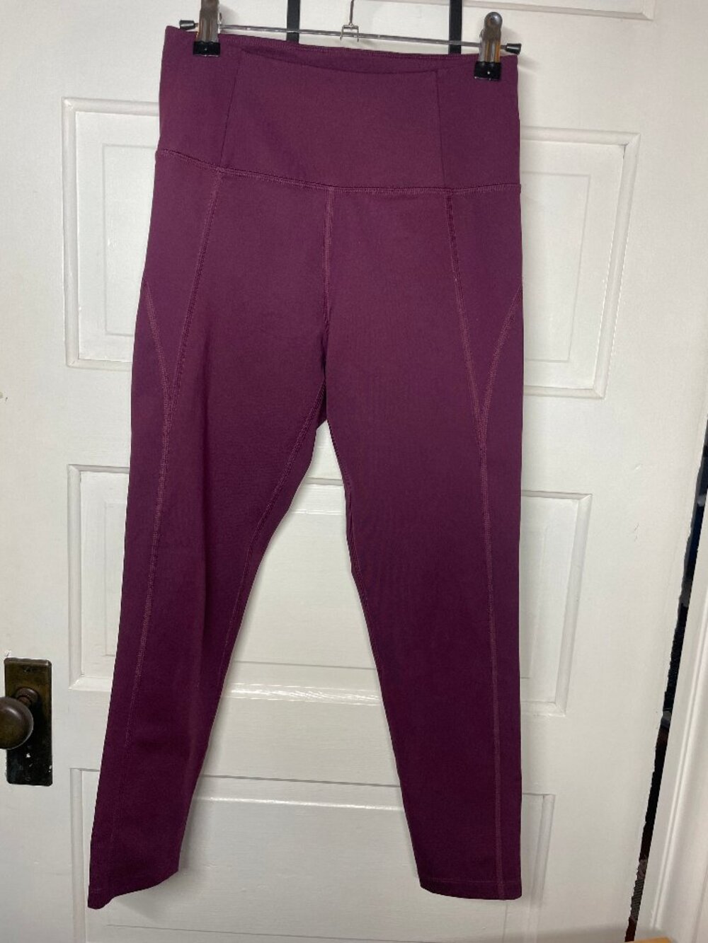 girlfriend collective high-rise leggings - maroon